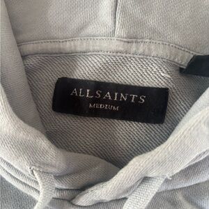 AllSaints Gray Hoodie